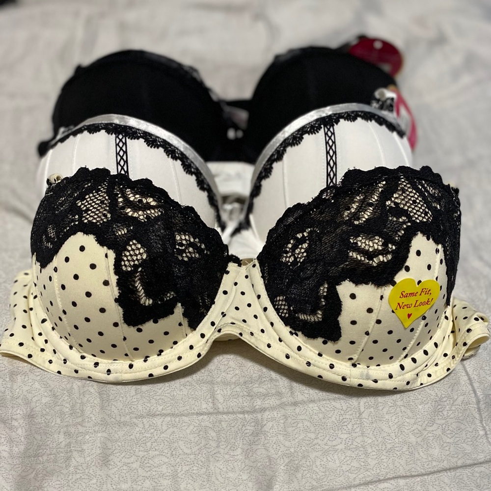 Three bras